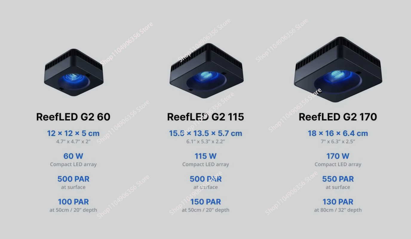 Aquarium Light - Nueva Lámpara LED de 60w para