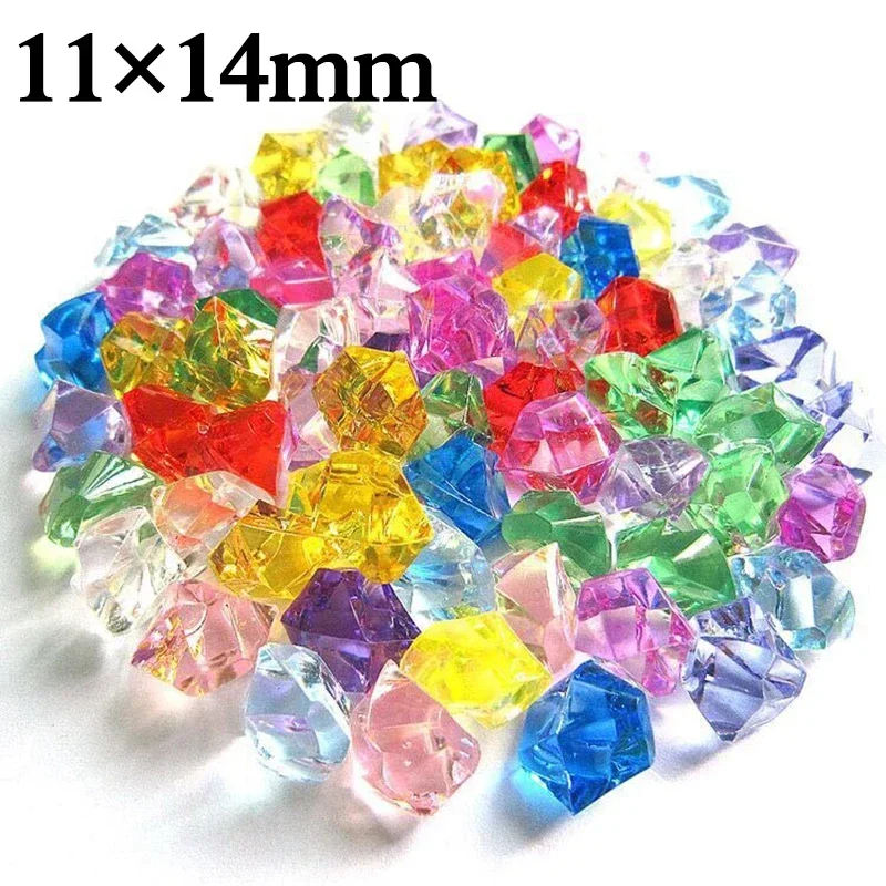 Fish Tank Gravel - 200 Uds. De piedras preciosas acrílicas,