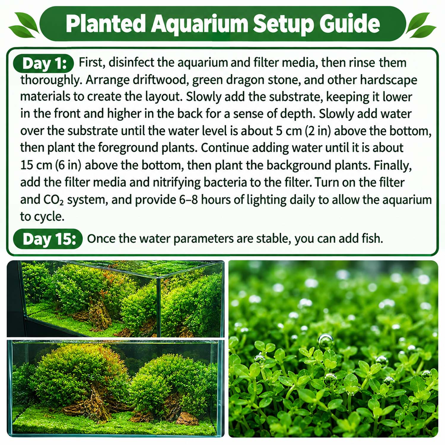 Sustrato para plantas de acuar - Fish Tank Gravel reseña y precio